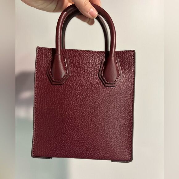 Michael Kors NW(partial)tag Mercer Extra-Small Pebbled Leather Crossbody Bag - Picture 6 of 12